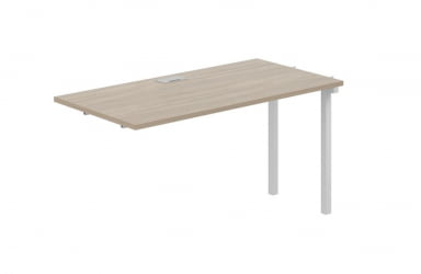 Секция рабочей станции s-b-s Sigma SG.265.OD.63.WH Дуб темный Белый