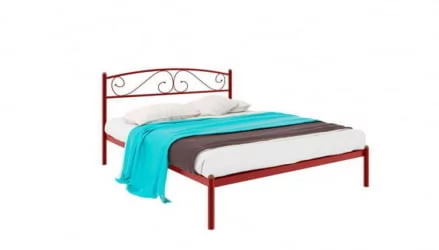 Кровать Вероника 1200х2000 Красная