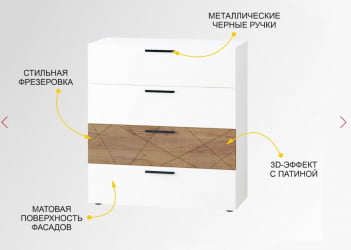 Комод Джерси 601.32