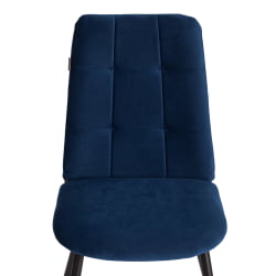 Стул обеденный Asti TREND, велюр, Blue (синий), 47х54х86 см