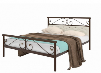 Кровать Эсмеральда plus мягкая 1800х1900 Коричневая