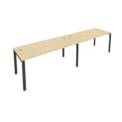 Рабочая станция на 2 раб.места Метал Сйстем Б.СМ-2.4 Акация/Антрацит / Metal System