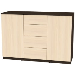 Комод К-93кс135кс45-1-ПО(Венге-ДМ) / K-93x135x45-1-PO(Венге-ДМ)