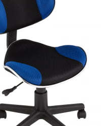Стул офисный QZY Черно-синий