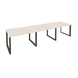 Стол переговорный (3 столешницы) ONIX O.MO-PRG-3.2 Денвер Светлый/Антрацит