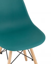 Стул Еамес Стиле ДСВ темно-бирюзовый (разборный каркас) / Eames Style DSW