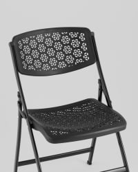 Складной стул COMB черный