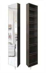 Шкаф в прихожую Лупо Шелф (левый) Венге