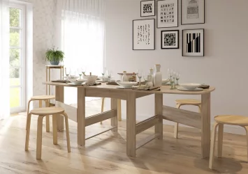 Раскладной стол 1-66 Дуб Сонома