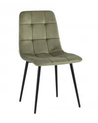 Стул Одди велюр пыльно-оливковый 4 шт. комплект