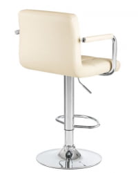 Стул барный DOBRIN KRUGER ARM (кремовый) 2 шт