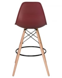 Стул барный DOBRIN DSW BAR (ножки светлый бук, цвет сливовый (R-13)) 2 шт