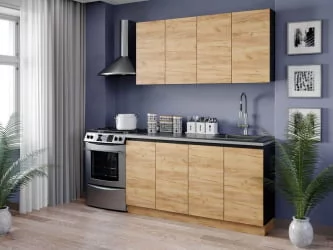 Тумба кухонная винная Шервуд ЛД 270.070.000 Черная