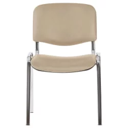 Стул для посетителей ИЗО хром кожзам Бежевый Z-21