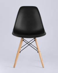 Стул Еамес Стиле ДСВ черный 4 шт. комплект (разборный каркас) / Eames Style DSW
