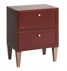 Тумба прикроватная Norton кармин Norton (ТП) Кармин