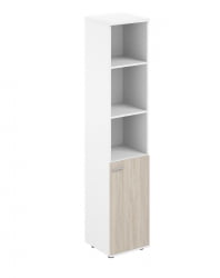 Шкаф офисный Sigma SG.832.WH.OL.R Белый Дуб светлый