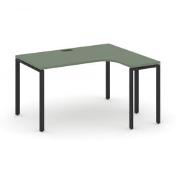 Стол эргономичный правый CОНCЕПТ CН.ОСА-002(Р) Кобо Черный / CONCEPT CN.OSA-002(R)