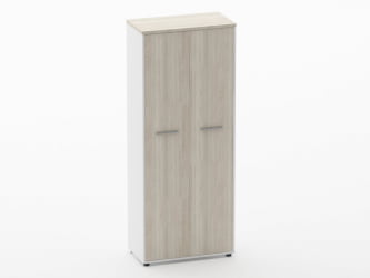 Шкаф для одежды 4 широкий Deka 10.19.301 Дуб Сантана светлый/Белый