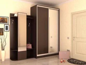 Шкаф купе 2-ух дверный Хит-24-14-15 Аруба Венге