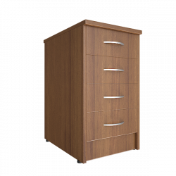 Тумба приставная (с замком) Riva А.ТП-4.1F-S Орех Гварнери