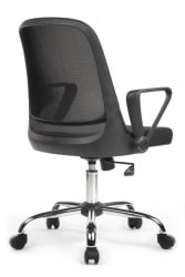 Кресло W-158 Черный Пластик/Черный