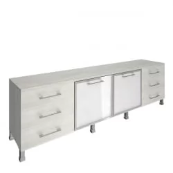 Тумба модульная четырехсекционная YALTA LT-TS 4.2L Снежная Патина