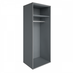 Каркас гардероба А.ГБ-2 Riva А.ГБ-2К Клен/Металлик