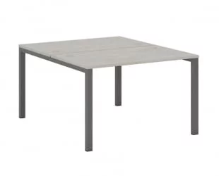 Бенч-система две столешницы New Line NLN36318124 Дуб шамони светлый