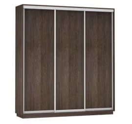 Шкаф-купе трехдверный Экспресс Трио Элемент 2100х2400х Дуб венге / 2100х2400h
