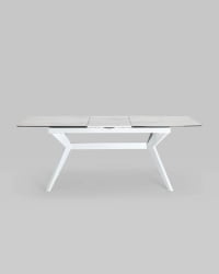 Стол обеденный Аркада раскладной 160-210x90 Керамика светлая