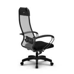 Офисное кресло МЕТТА Комплект 11, Основание 17831 Светло-серый Black