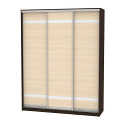 Шкаф-купе B-230х180х60-1(Венге-ДМ-D9D9D9)