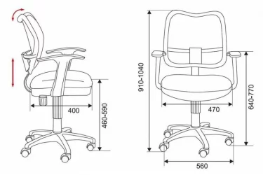 Кресло офисное Бюрократ CH-797AXSN/26-21