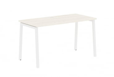 Стол письменный EDIS ELST 1367 Ясень Траун Белый