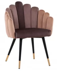 Кресло Камелия велюр Шоколад