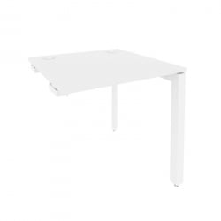 Стол-приставка на П-образном м/к к опорным элементам ONIX O.MP-SPR-0.8 Белый Бриллиант