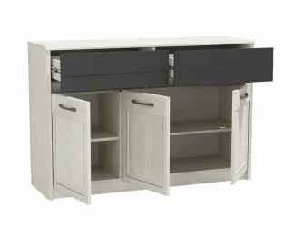 Комод в гостиную Лиана 45.11 Ясень анкор светлый