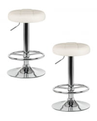 Табурет барный DOBRIN BRUNO (кремовый) 2 шт