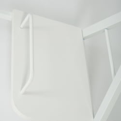 Стеклянный компьютерный стол GD-01 white (белый)