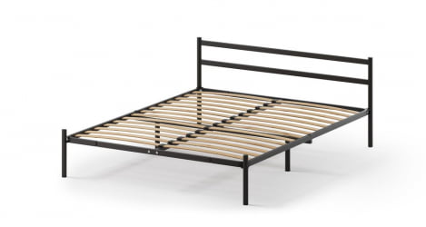 Кровать Метта 1600x2000 Черная