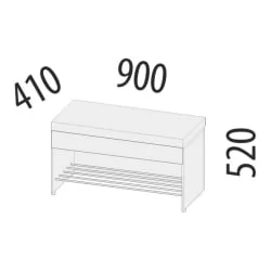 Банкетка Денвер 400.05