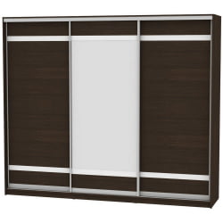 Шкаф-купе Б-220х270х60-3(Венге-Д9Д10Д9) / B-220х270х60-3(Венге-D9D10D9)