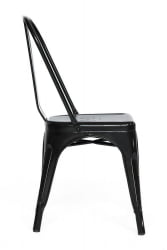 Стул LOFT CHAIR (mod. 012) металл, 45*35*85см, черный/black vintage