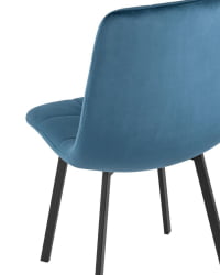 Стул Chilly велюр сине-зеленый 2 шт. комплект