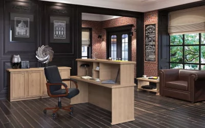 Стойка ресепшен RMS 200 Бук тиара