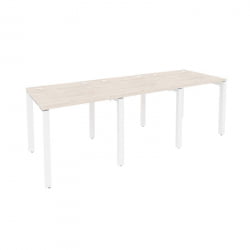 Рабочая станция на П-образном м/к ONIX O.MP-RS-3.0.8 Денвер Светлый/Белый