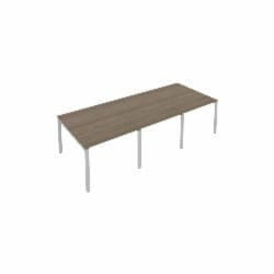 Переговорный стол (3 столешницы) Метал Сйстем Б.ПРГ-3.1 Вяз/Серый / Metal System