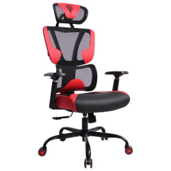 Геймерское кресло BRABIX PREMIUM Toxin GM-520 черное/красное