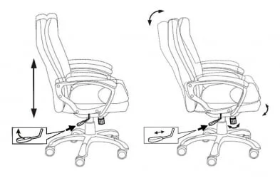 Кресло руководителя Бюрократ CH-868N Fabric черный Light-20
